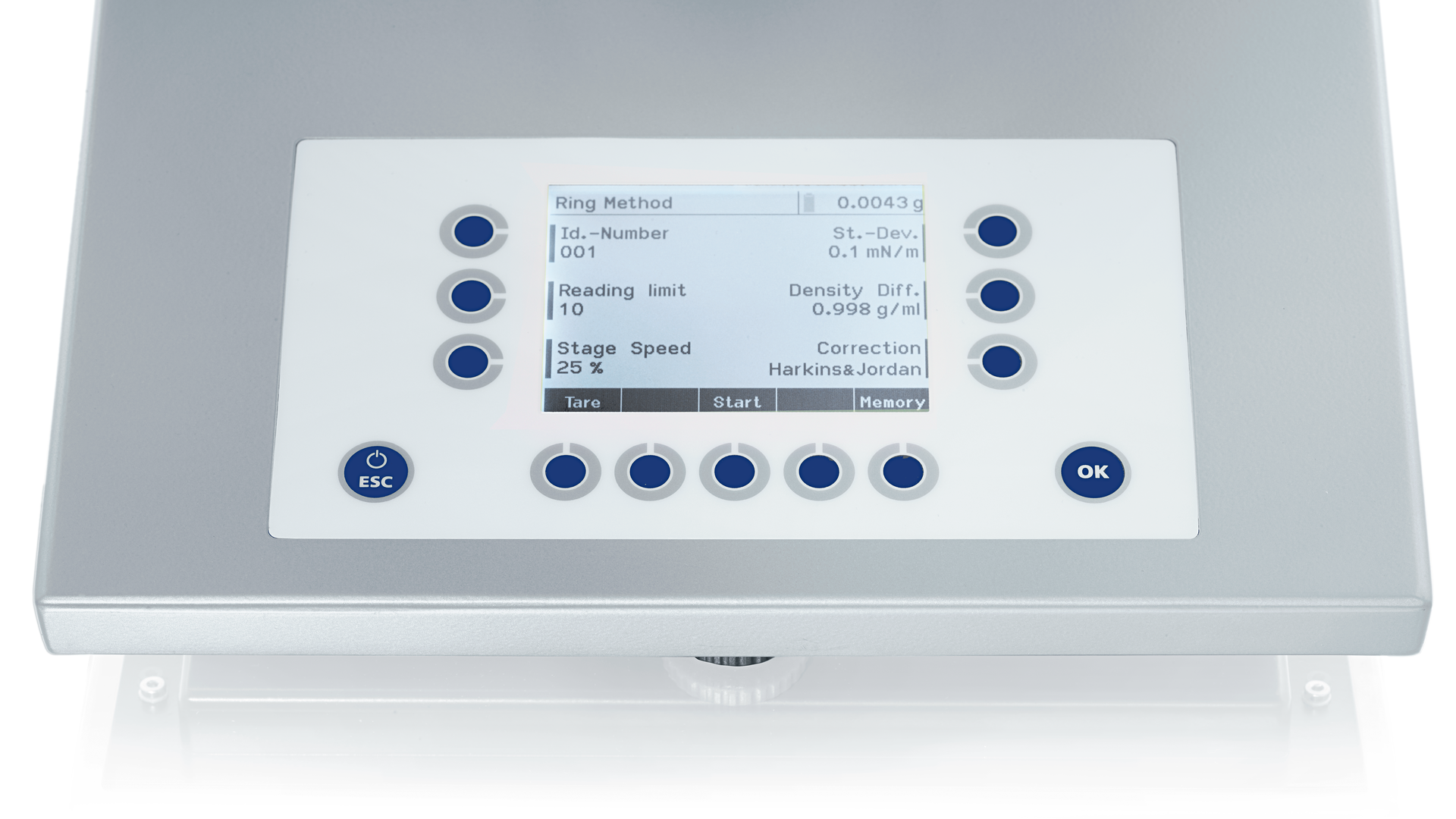 Force Tensiometer – K20 for surface and interfacial tension in quality control